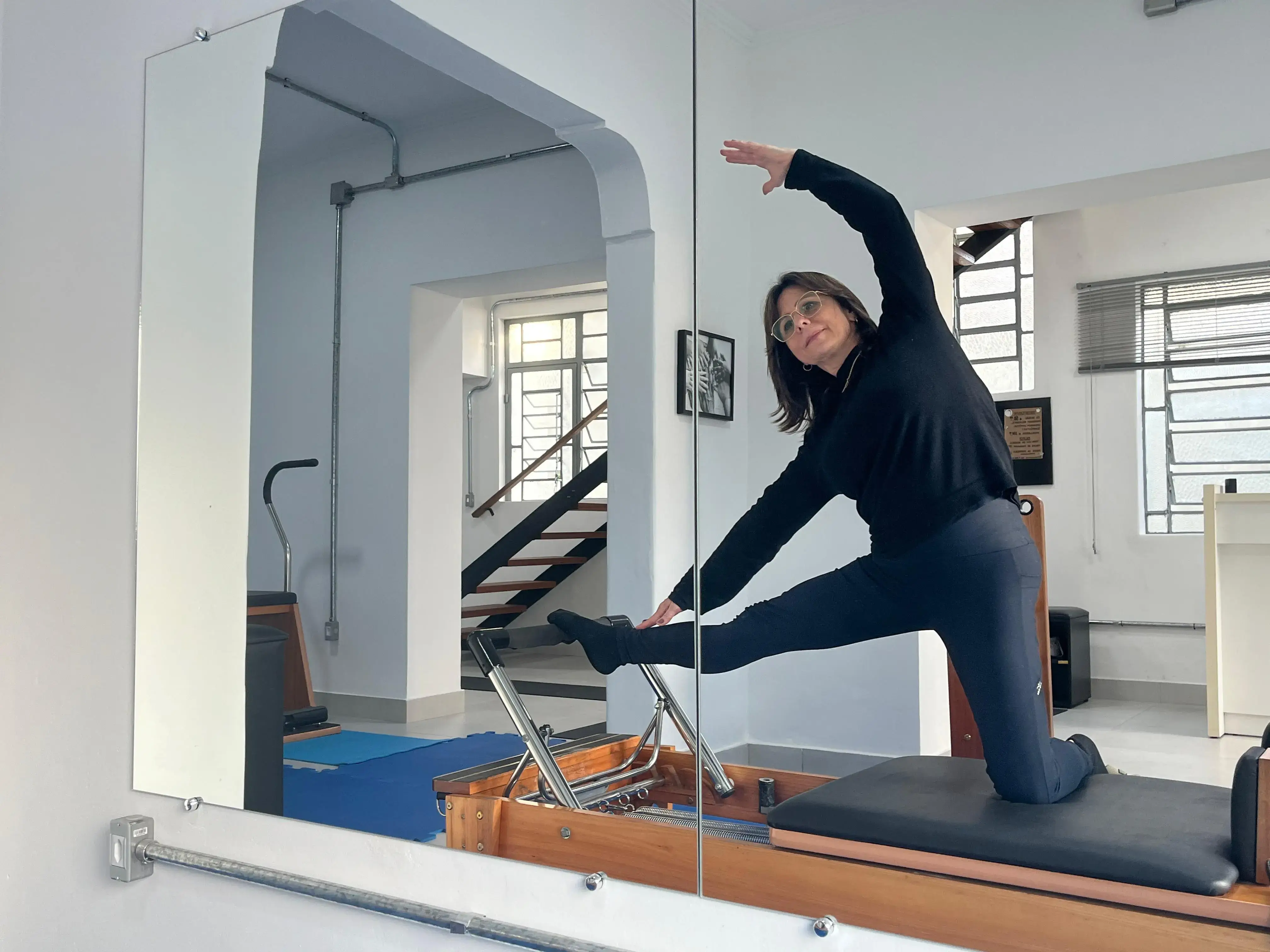 Exercício no reformer